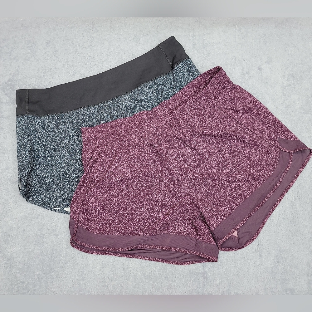 Athleta women's athletic running shorts bundle